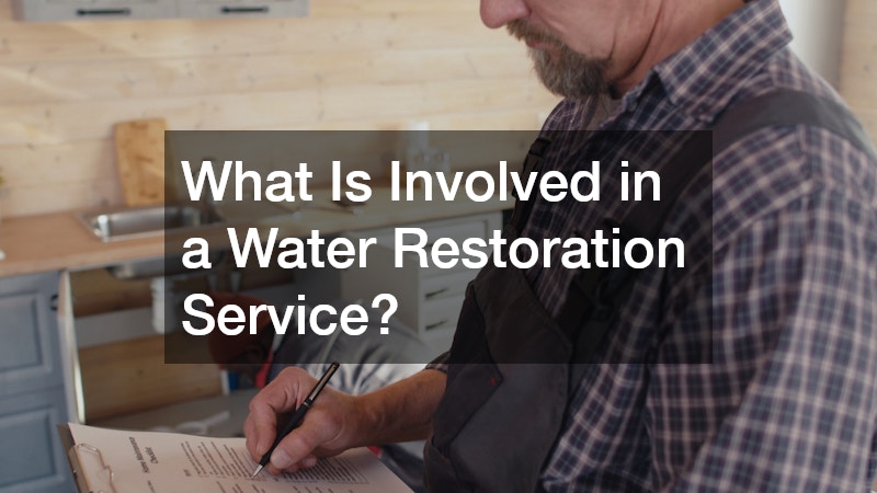 What Is Involved in a Water Restoration Service?